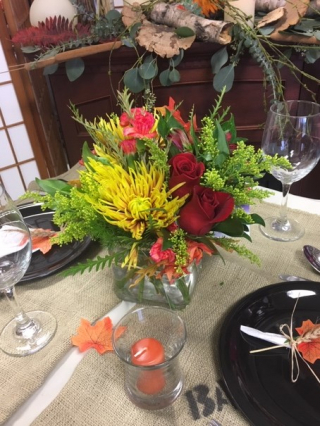 Grateful for All  centerpiece. $  65.00